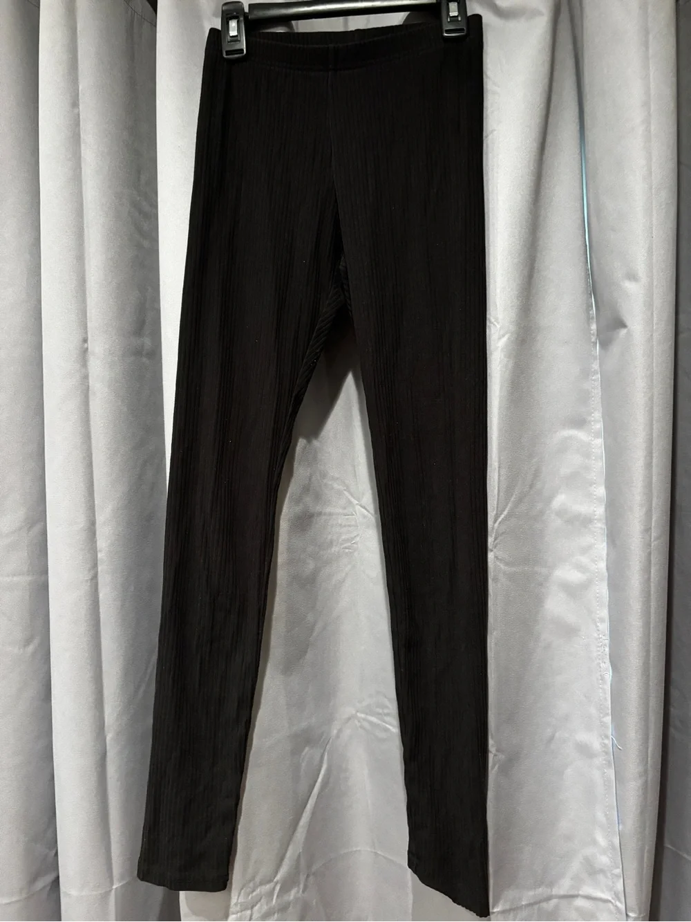 Old Navy Black Ribbed Leggings